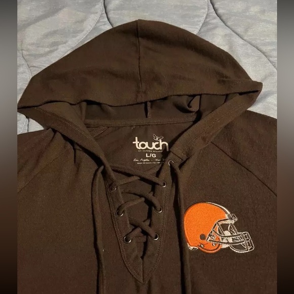 CLEVELAND BROWNS "TOUCH" BY ALYSSA MILANO NWT Brown - Picture 2 of 6